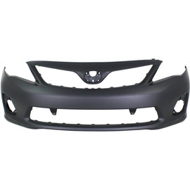 2011-2013 Toyota Corolla Headlights - Left & Right, Black Housing (8111002B60)