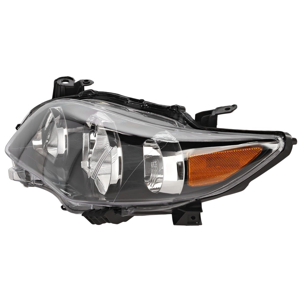 2011-2013 Toyota Corolla Headlights - Left & Right, Black Housing (8111002B60)