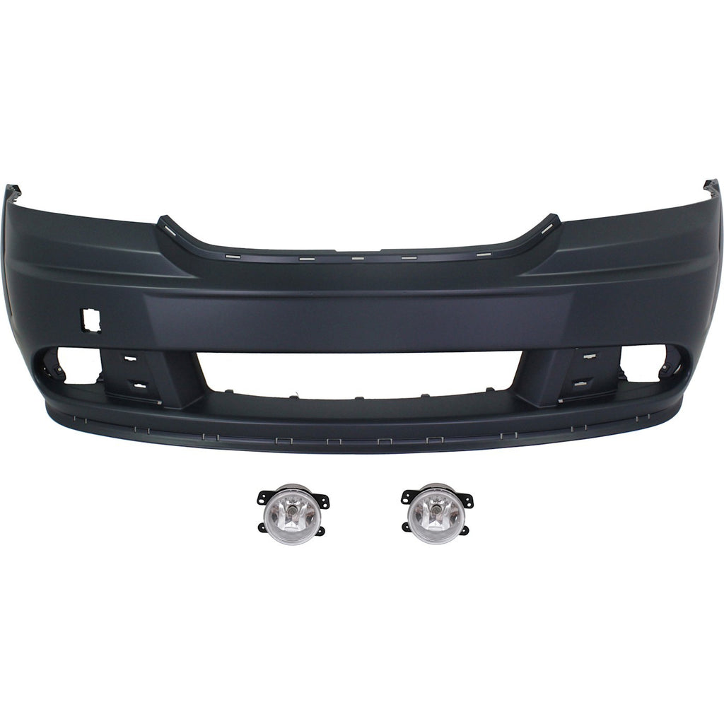 2011-2015 Dodge Journey Bumper Cover - Front (1SW02TZZACPFM)