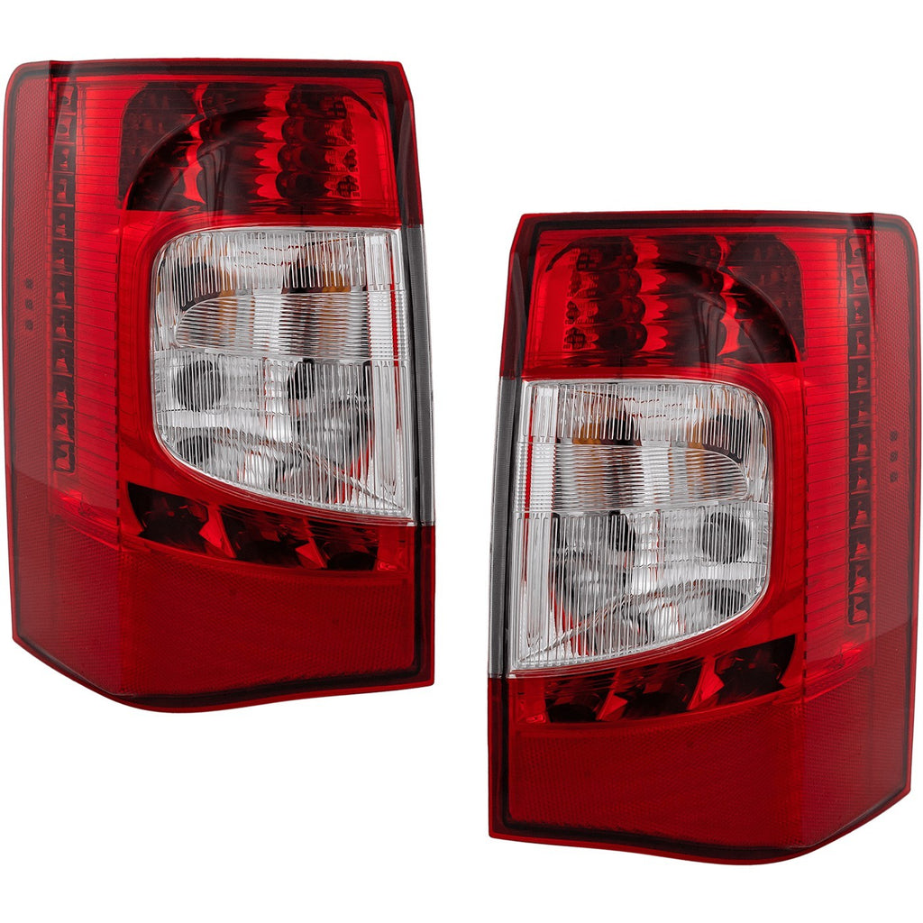 2011-2016 Chrysler Town & Country Tail Light - LED, w/ Bulbs, CAPA Certified (5182530AE)