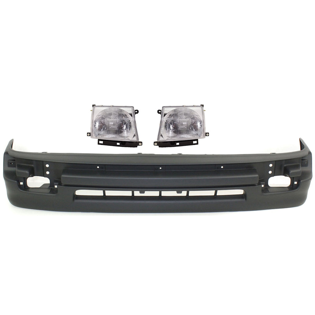 1998-2000 Toyota Tacoma Headlights - Driver & Passenger Side (8111004090)