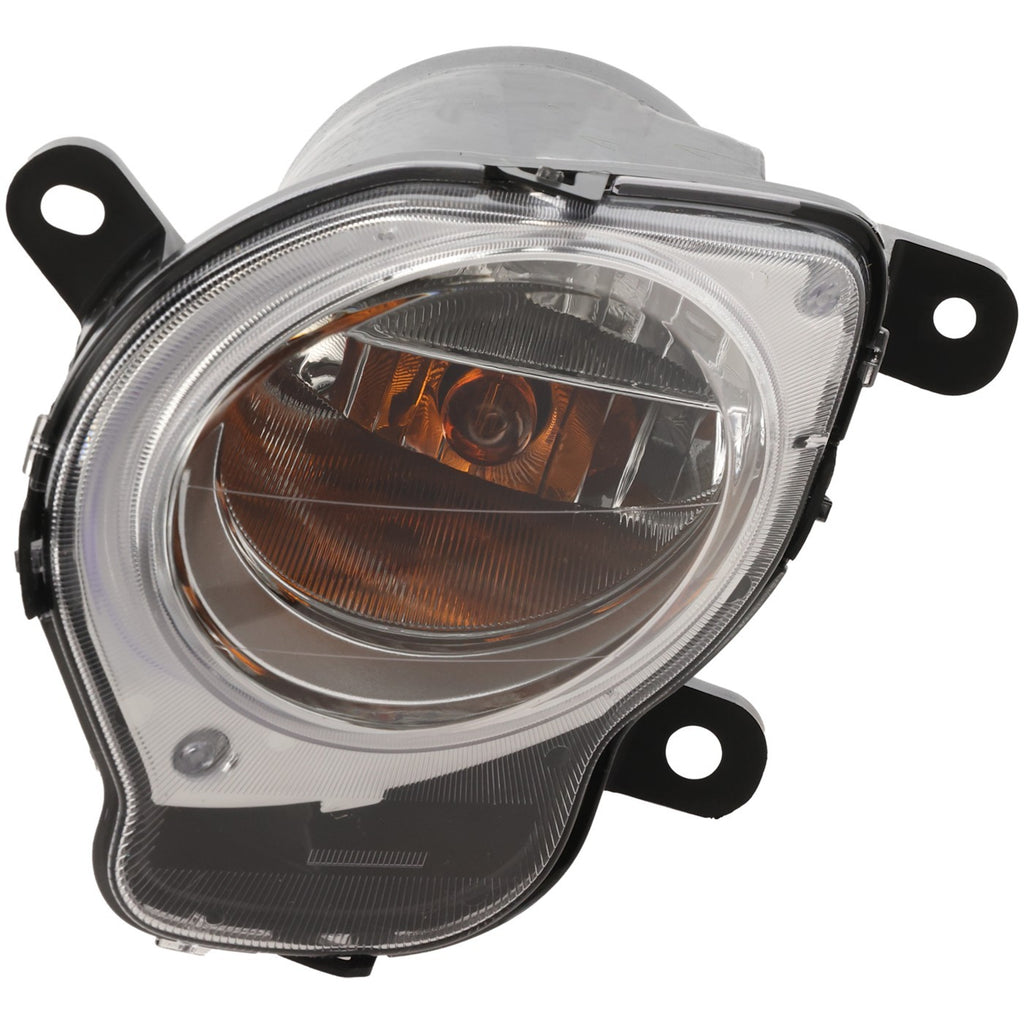 2012-2019 Fiat 500 Turn Signal Light - Left, Chrome, CAPA Certified (5182461AC)