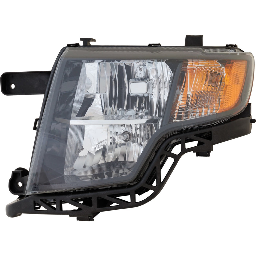 2009-2010 Ford Edge Headlight - Halogen, Driver Side, w/ Bulbs (9T4Z13008D)