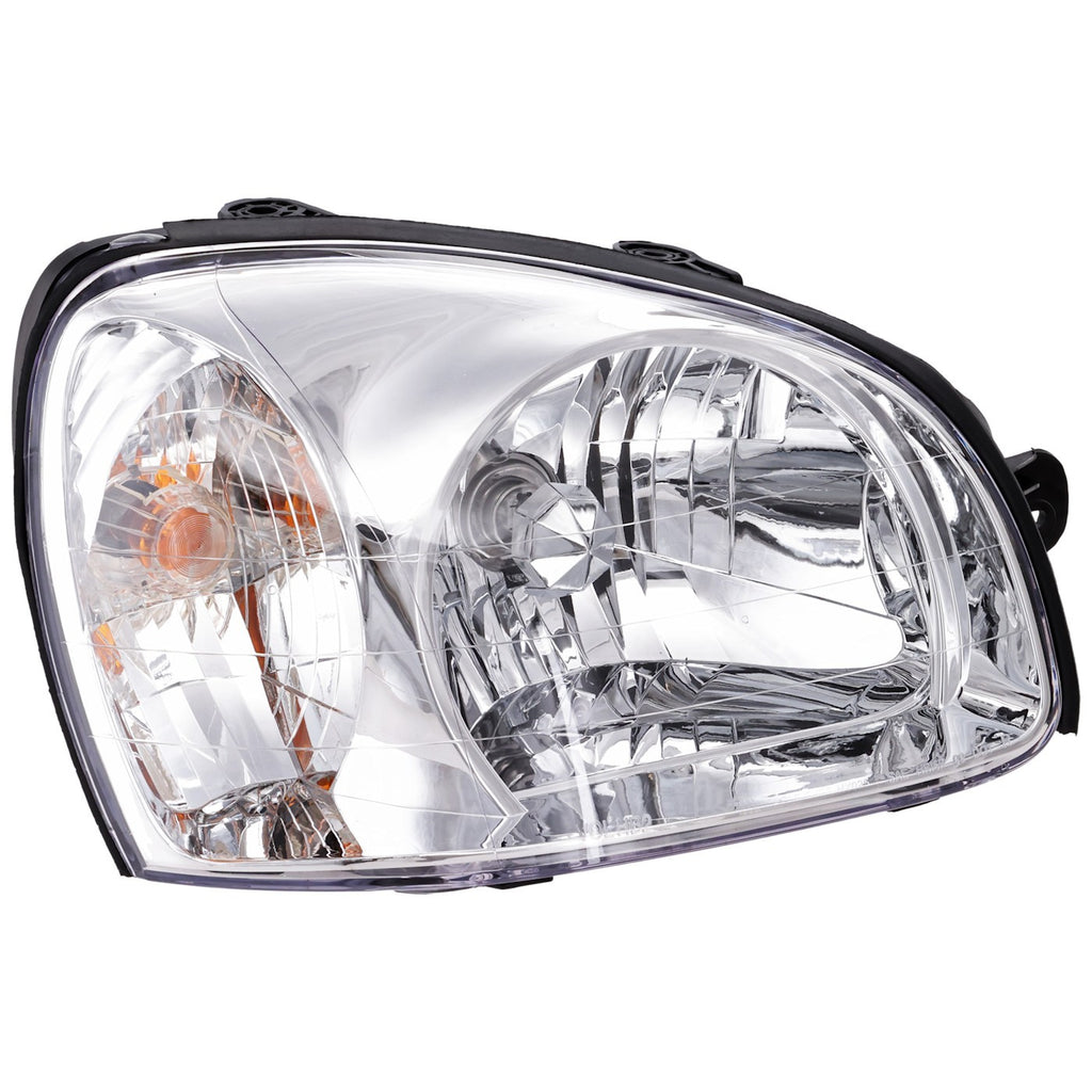 2003-2006 Hyundai Santa Fe Headlight - Halogen, Passenger Side, w/ Bulbs (9210226251)