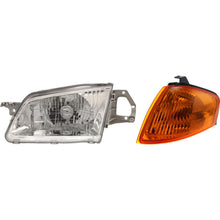 Load image into Gallery viewer, 1999-2000 Mazda Protege Headlight - Driver Side (BJ0E51040AP1)