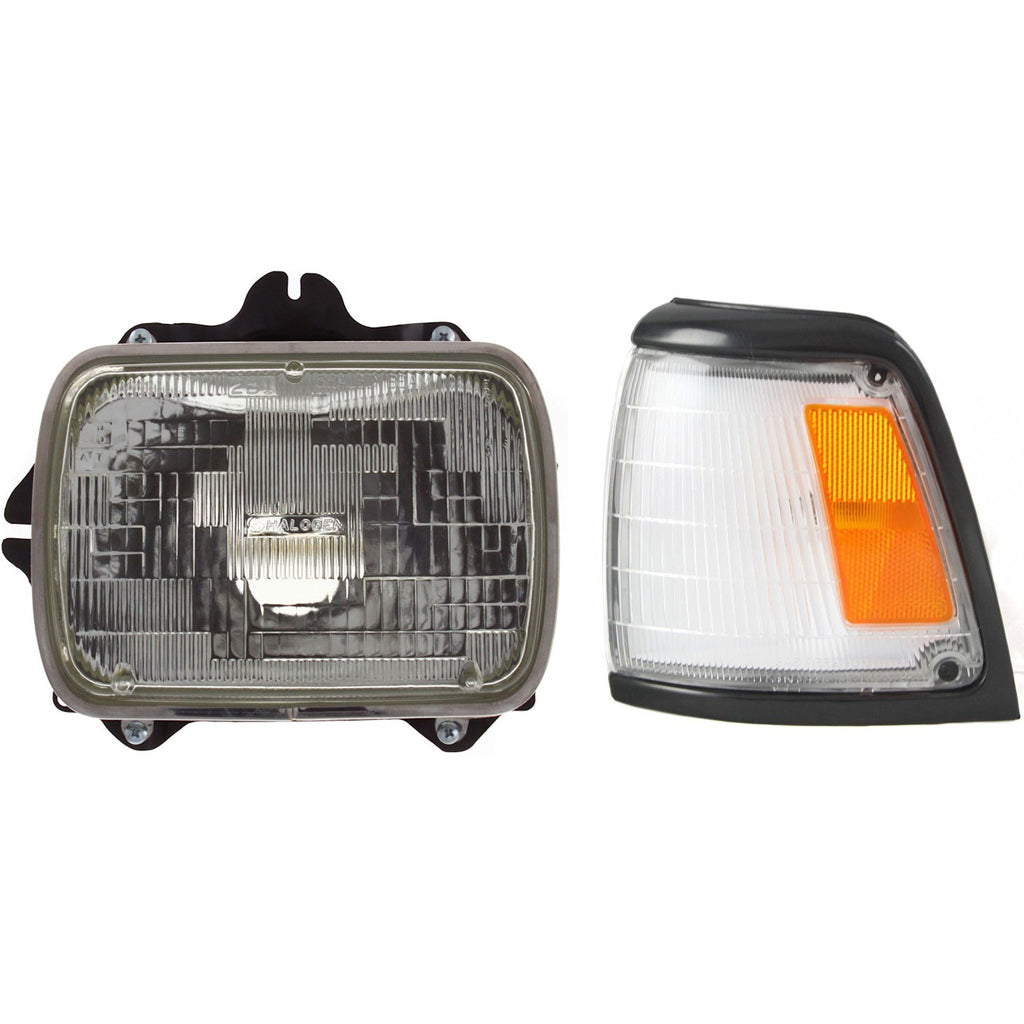 1992-1995 Toyota Pickup Headlight - Left, 2WD (8115089155)