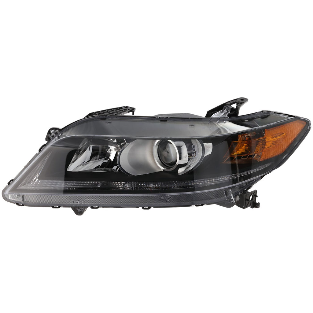 2013-2015 Honda Accord Headlight - Halogen, Left, CAPA Certified (33150T3LA11)