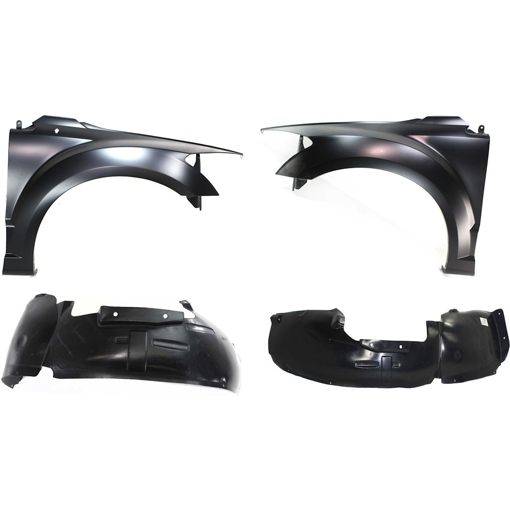 2007-2012 Dodge Caliber Fenders - Front, Driver & Passenger Side (5115660AD)