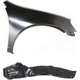 Fender Kit For 2005-2006 Acura RSX Front Right Primed Steel w/Fender Liner