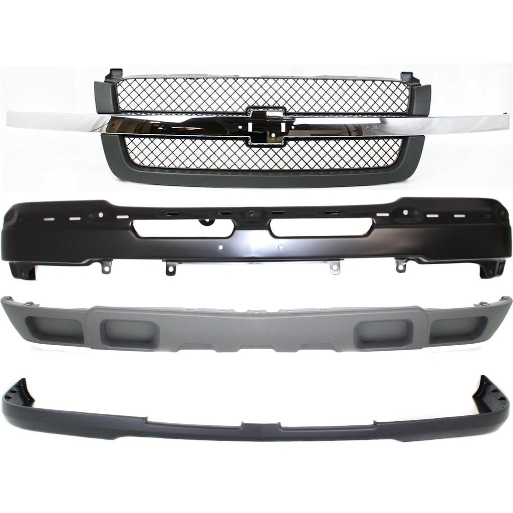 2003-2007 Chevrolet Silverado 1500, Silverado 1500 Classic & Silverado 2500 Bumper - Front (89025748)