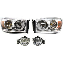 Load image into Gallery viewer, 2007-2009 Dodge Ram 1500, Ram 2500 &amp; Ram 3500 Headlights - Driver &amp; Passenger Side (68003124ADPFM)