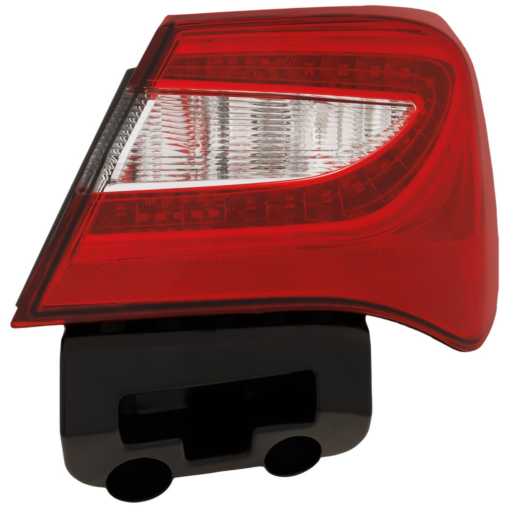 2011-2014 Chrysler 200 Tail Light - Halogen, Right, w/ Bulbs (5182524AEPFM)
