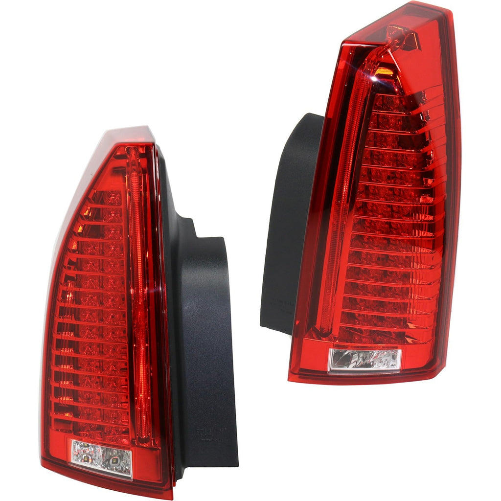 2008-2014 Cadillac CTS Tail Lights - Driver & Passenger Side, CAPA Certified (22806053)