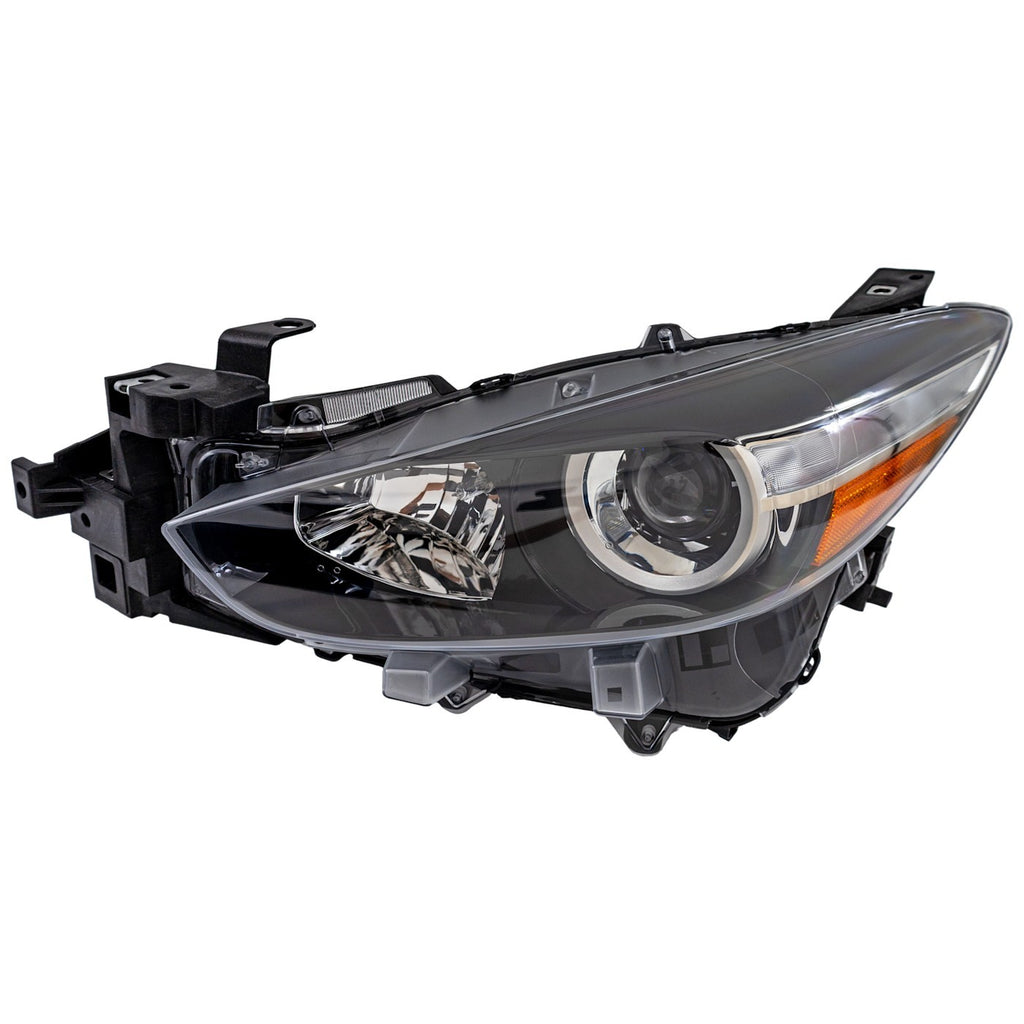 2017-2018 Mazda 3 & 3 Sport Headlight - Left (BACS510L0DPFM)
