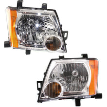 Load image into Gallery viewer, 2005-2015 Nissan Xterra Headlights - Left &amp; Right, w/ Bulbs, CAPA Certified (26010EA025)