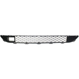 Bumper Grille For 2006-2010 Toyota Sienna Textured Black w/ park assist hole