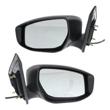 Load image into Gallery viewer, Kool Vue 2013-2019 Nissan Sentra Power Mirror - Textured Black, Manual Folding (963013SG0BPFM)