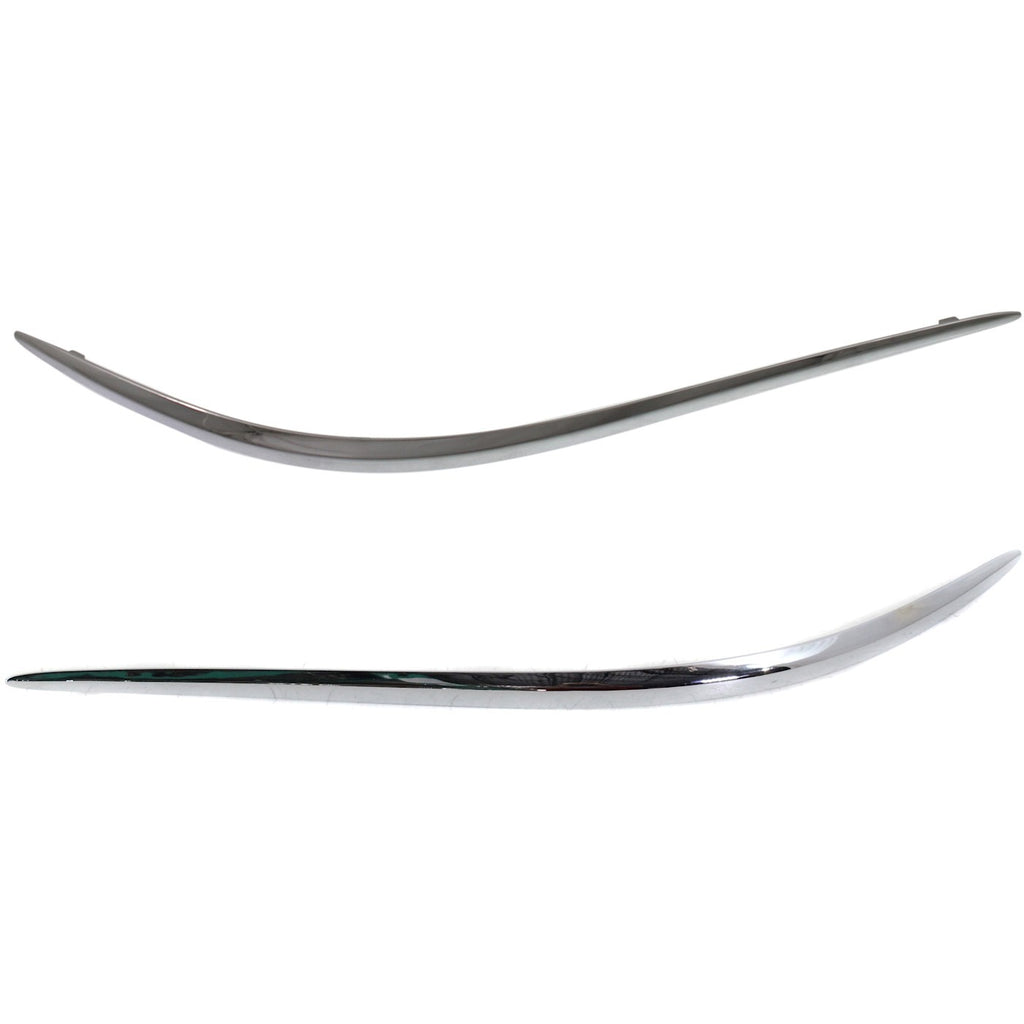 2005-2009 Buick Allure & LaCrosse Bumper Trims - Rear, Left & Right, Chrome (15276881)