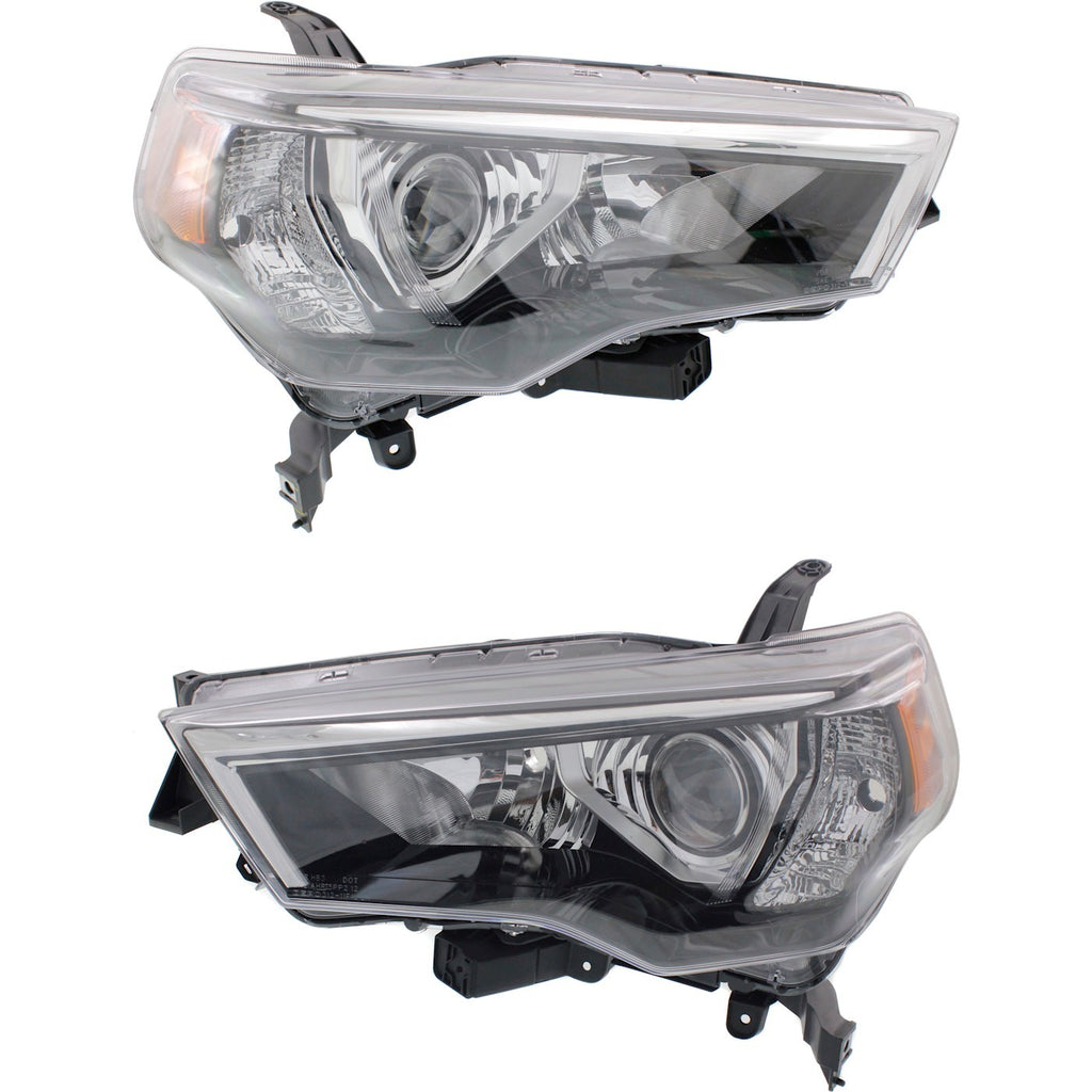 2014-2020 Toyota 4Runner Headlights - Halogen, Driver & Passenger Side, CAPA Certified (8113035541)