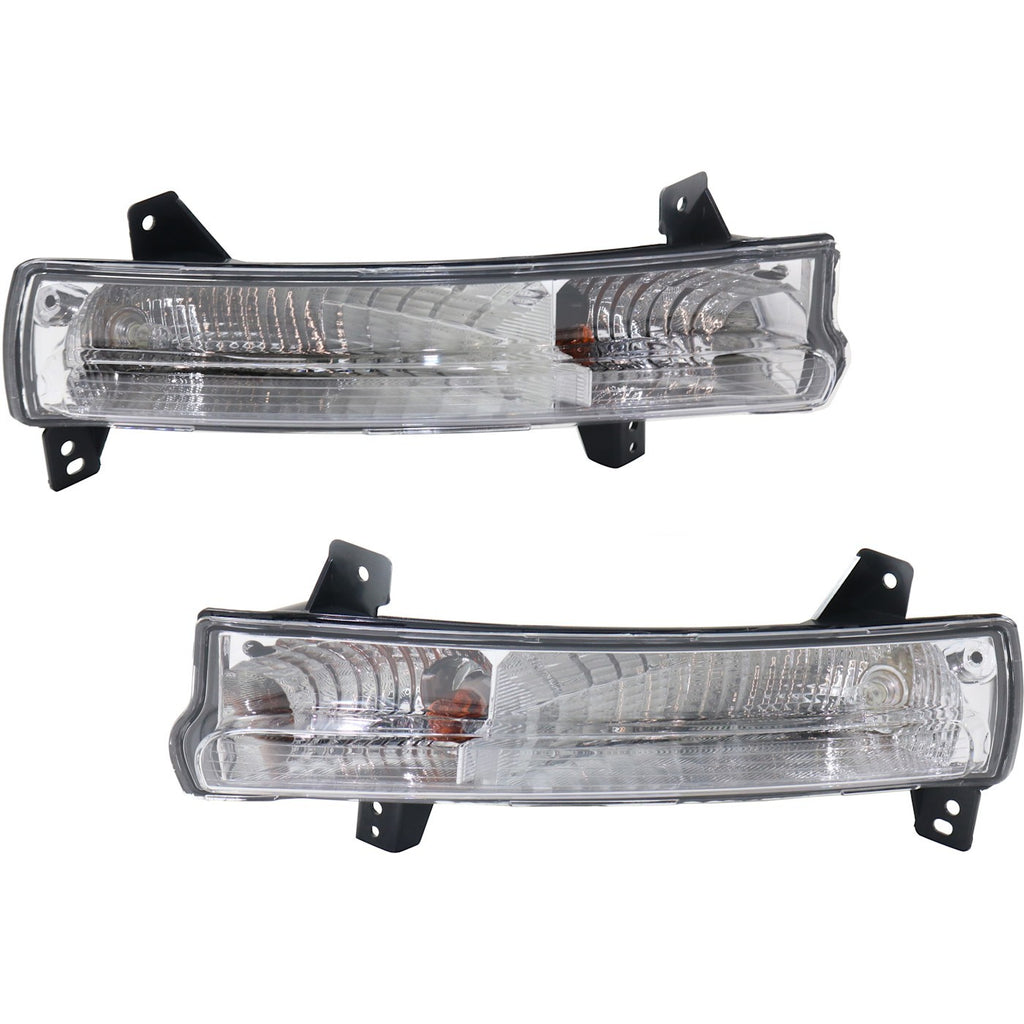 2017-2021 Jeep Compass Parking Lights - Driver & Passenger Side (55112721AB)