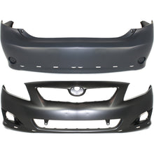 Load image into Gallery viewer, 2009-2010 Toyota Corolla Bumper Covers - Front &amp; Rear (5211902989)