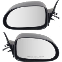 Load image into Gallery viewer, Kool Vue 1997-2000 Dodge Dakota &amp; Durango Power Mirrors - Left &amp; Right, Textured Black (55154842AB)