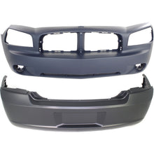 Load image into Gallery viewer, 2007-2010 Dodge Charger Bumper Covers - Front &amp; Rear (4806179AE)
