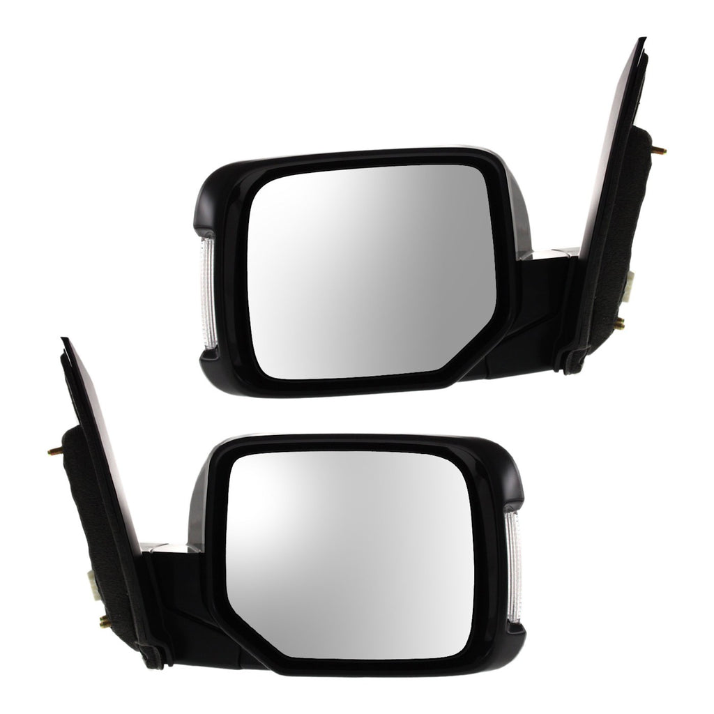 Kool Vue 2009-2015 Honda Pilot Mirrors - Left & Right, Paintable, Heated (76200SZAA33ZE)