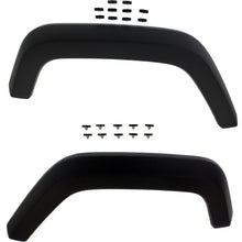 Load image into Gallery viewer, 2007-2018 Jeep Wrangler &amp; Wrangler JK Fender Flares - Rear, Left &amp; Right, Textured Black (5KF16RXFAE)
