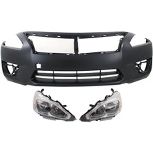 Load image into Gallery viewer, 2013-2015 Nissan Altima Bumper Covers - Halogen, Left &amp; Right (260103TA9A)