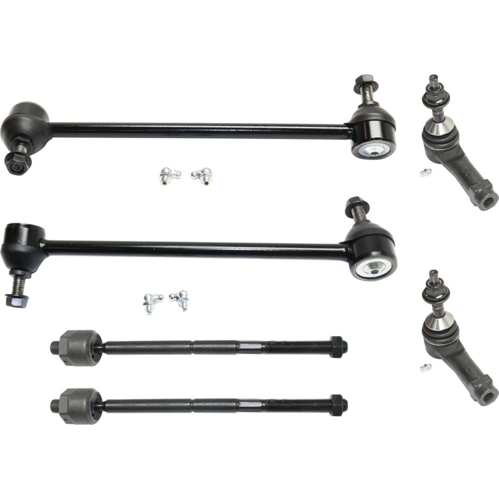 2005-2009 Ford Tie Rod Ends - Front, Left & Right, 6-Piece (2651795)
