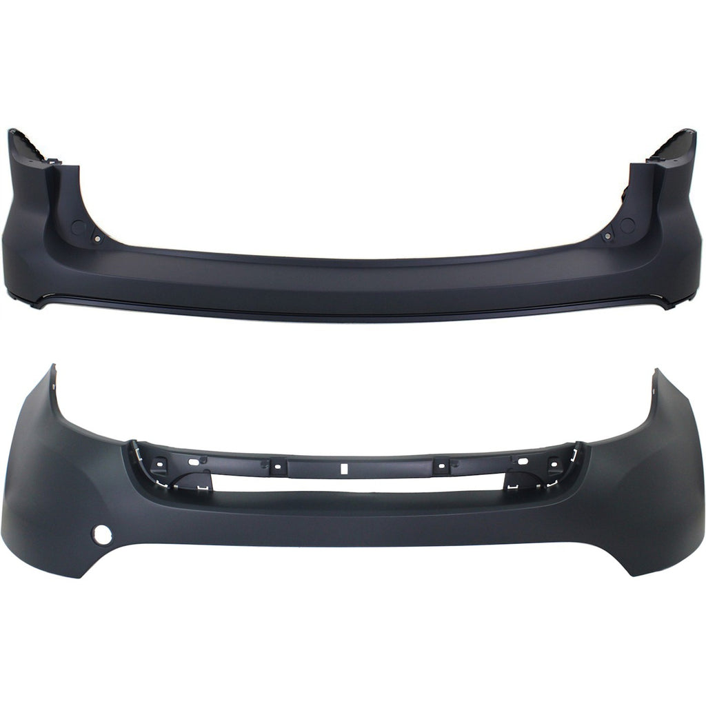 2011-2015 Ford Explorer & Police Interceptor Utility Bumper Covers - Upper, CAPA Certified (BB5Z17D957APTM)
