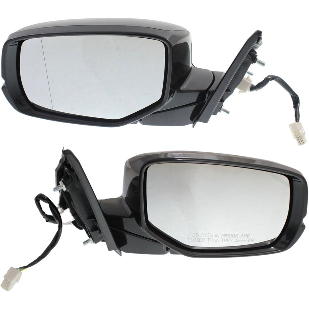 Kool Vue 2013-2017 Honda Accord Mirrors - Left & Right, Heated, Coupe (76200T3LA51ZE)