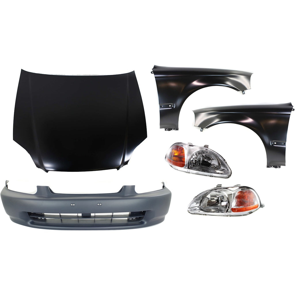 1996-1998 Honda Civic Hood (60100S04010ZZ)
