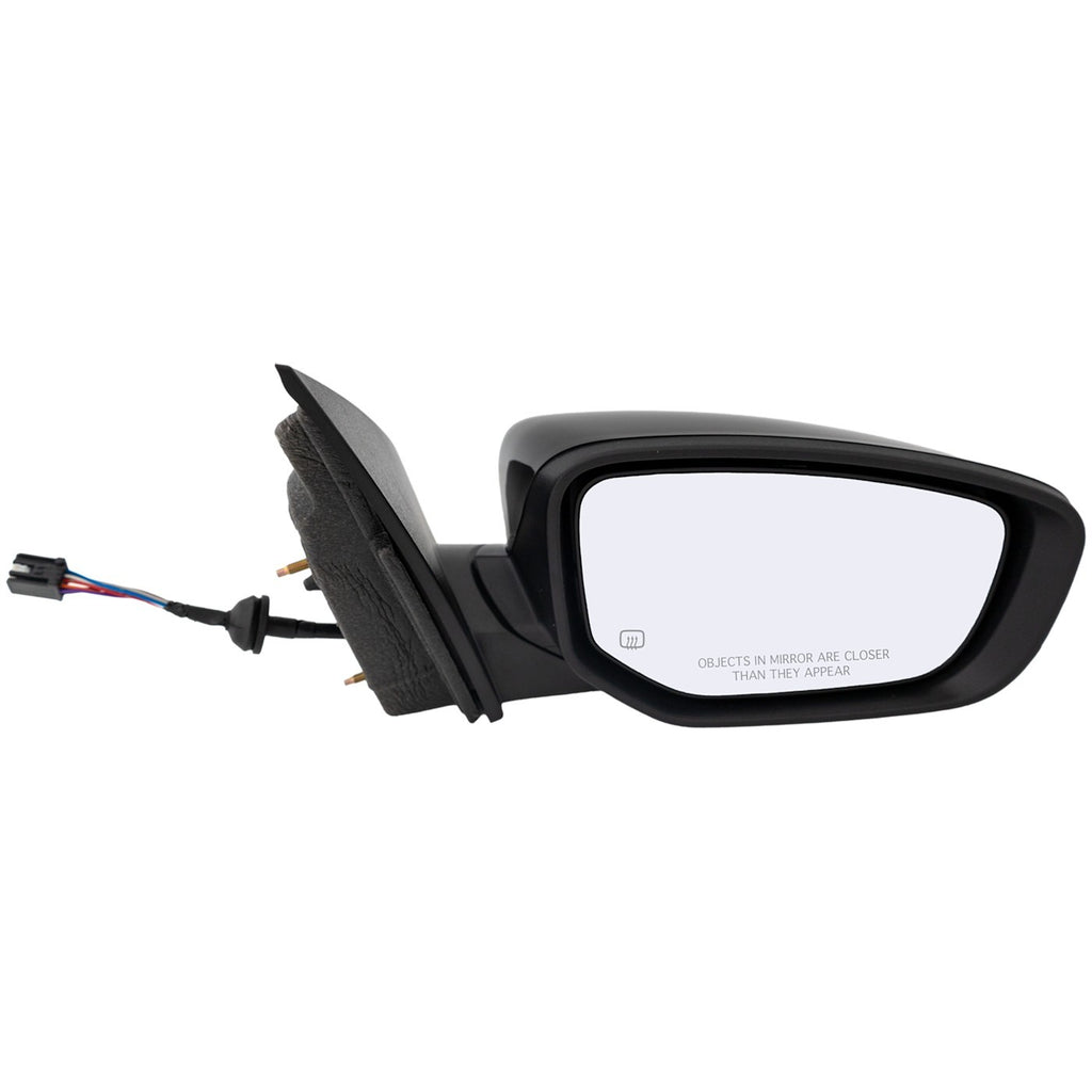 Kool Vue 2013-2015 Dodge Dart Power Mirror - Passenger Side, Manual Folding (1TA121X8AI)
