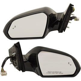 Kool Vue 2015-2017 Hyundai Sonata Mirrors - Left & Right, Heated (87610C2070)