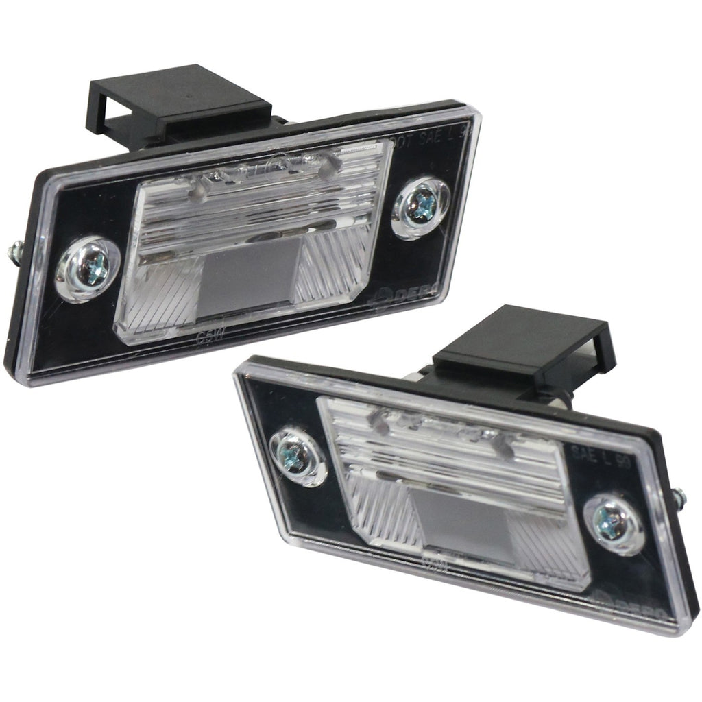 1999-2014 Volkswagen License Plate Lights - Rear, Driver & Passenger Side, Sedan (1J5943021D)