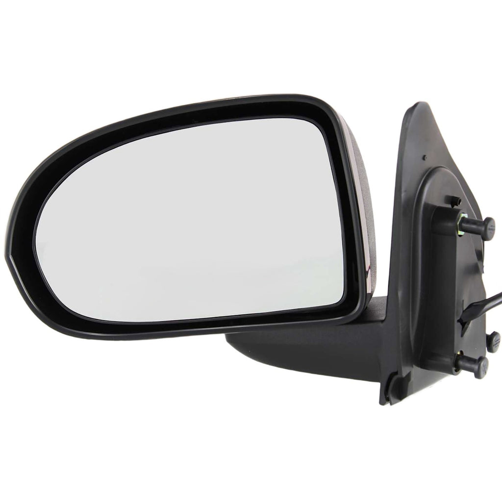 Kool Vue 2007-2013 Jeep Compass Power Mirror - Driver Side, Paintable, Manual Folding (5115043AG)