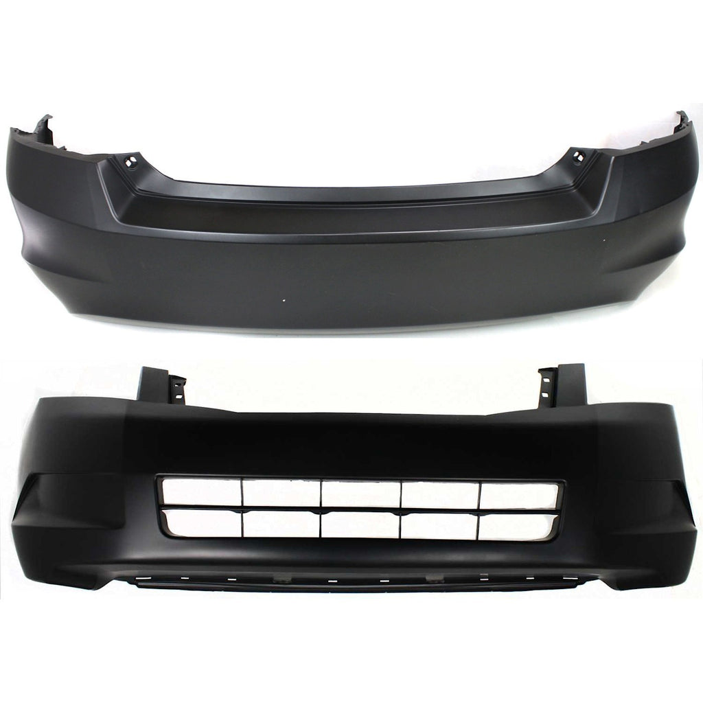 2008-2010 Honda Accord Bumper Covers - 2.4L, CAPA Certified, Sedan (04711TA0A90ZZ)