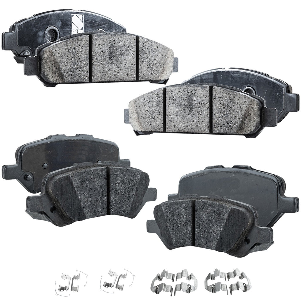 2009-2015 Toyota Venza Brake Pads - Front & Rear (044650T010)