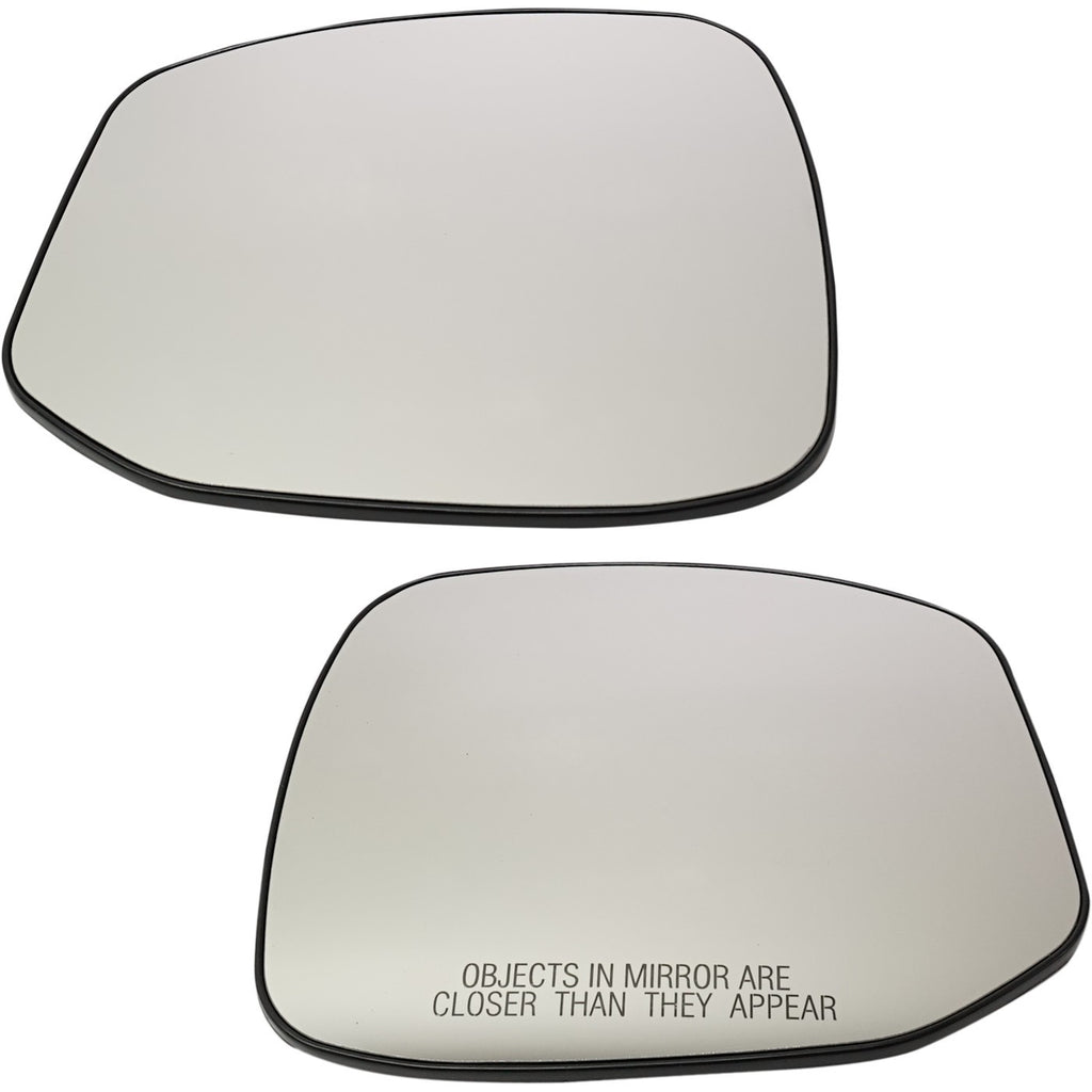 Kool Vue 2012-2013 Honda Civic Mirror Glasses - Driver & Passenger Side (76203TR4C01)
