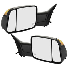 Load image into Gallery viewer, 2013-2015 Ram 1500, 2500 &amp; 3500 Mirror Set Power Heated Signal Light Towing - Kool Vue