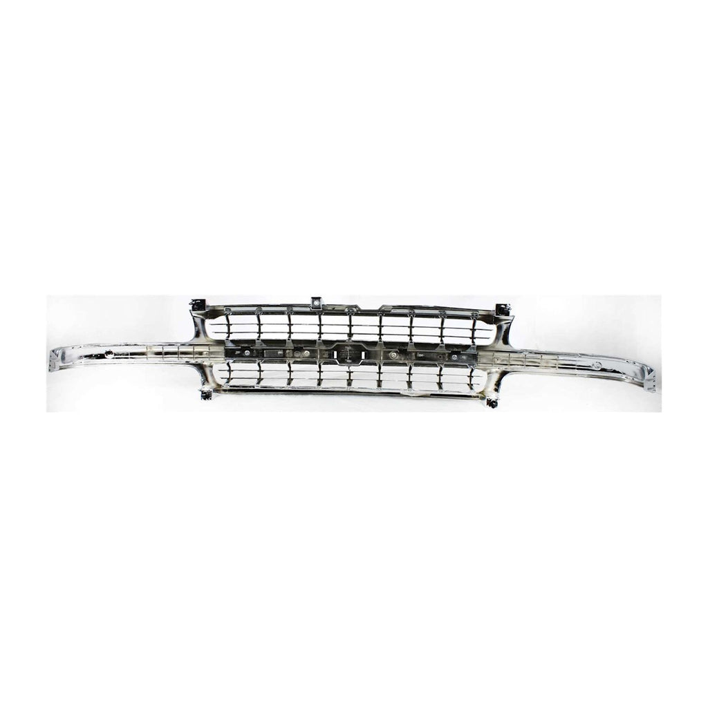 1999-2002 Chevrolet Silverado 1500 & Silverado 2500 Grille - Chrome (88968934PFM)