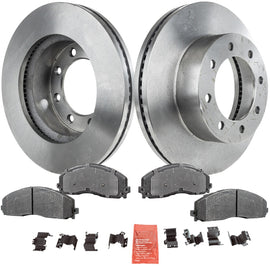 2019-2022 Ford F-250 Super Duty & F-350 Super Duty Brake Rotors - Front, Left & Right (DC3Z1125A)
