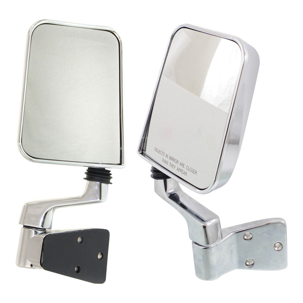 Kool Vue 1987-2002 Jeep Wrangler Mirror - Chrome (55027207PFM)