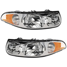 Load image into Gallery viewer, 2000-2005 Buick LeSabre Headlights - Halogen, Left &amp; Right, w/ Bulbs (19245368)