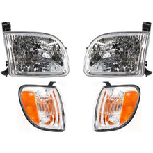 Load image into Gallery viewer, 2000-2004 Toyota Tundra Headlights - Halogen, Left &amp; Right (811100C010)