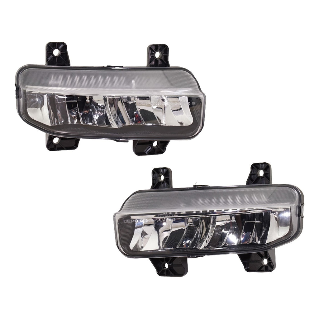 2019-2020 Ram 1500, 2500 & 3500 Fog Lights - Front, Driver & Passenger Side (68273292AB)