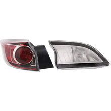 Load image into Gallery viewer, 2010-2013 Mazda 3 Tail Light - Halogen, Left, Inner (BBN751160D)