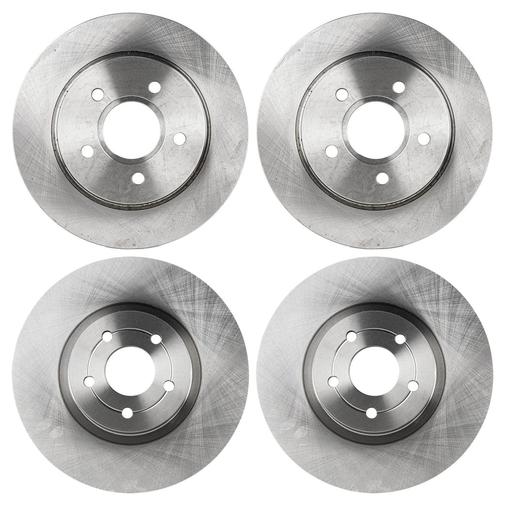 2013-2018 Ford Focus Brake Rotors - Front & Rear (34349)
